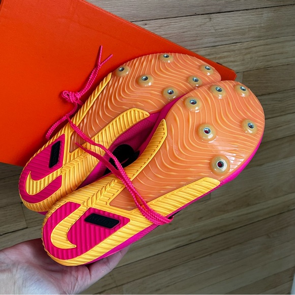 New Nike zoom shoes rival multi pink cleats men’s 14‎ main image 4
